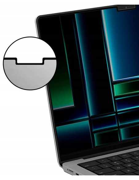 Magnetyczny Filtr Prywatyzujący do MacBook Pro 13"