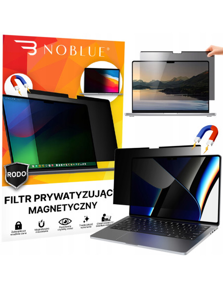 Magnetyczny Filtr Prywatyzujący do MacBook Pro 13"