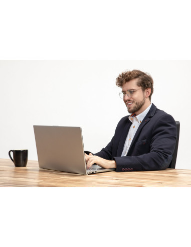 Okulary Blokujące Światło Niebieskie Chrome Dzienne NoBlue Mężczyzna