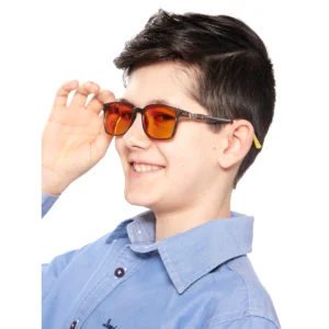 Okulary blokujące niebieskie światło NoBlue Junior Orange