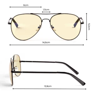 Okulary blokujące niebieskie światło NoBlue Cobra Day