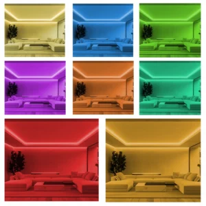 Zdrowa taśma led bez światła niebieskiegi