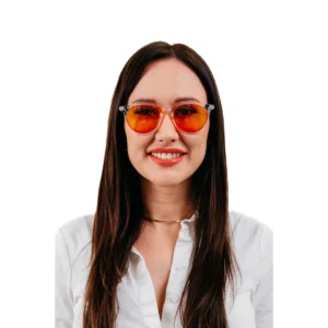 Okulary blokujące niebieskie światło NoBlue Clear Orange