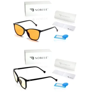 Okulary blokujące niebieskie światło Noblue Zestaw Cat