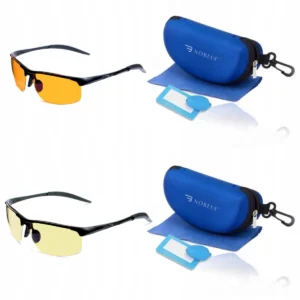 Okulary blokujące niebieskie światło Noblue Zestaw Sport