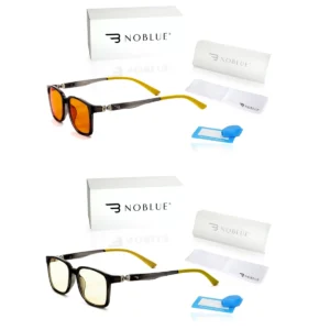 Okulary blokujące niebieskie światło Noblue Zestaw Junior