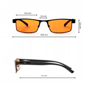 Okulary blokujące niebieskie światło Noblue Doctor Orange