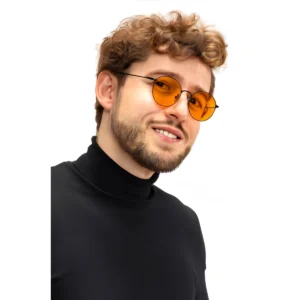 Okulary blokujące niebieskie światło Noblue Black Orange