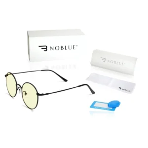 Okulary blokujące niebieskie światło Noblue Black Day