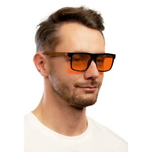 Okulary blokujące niebieskie światło Brown Orange